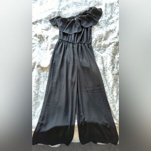 H&M Off-Shoulder Black Jumpsuit